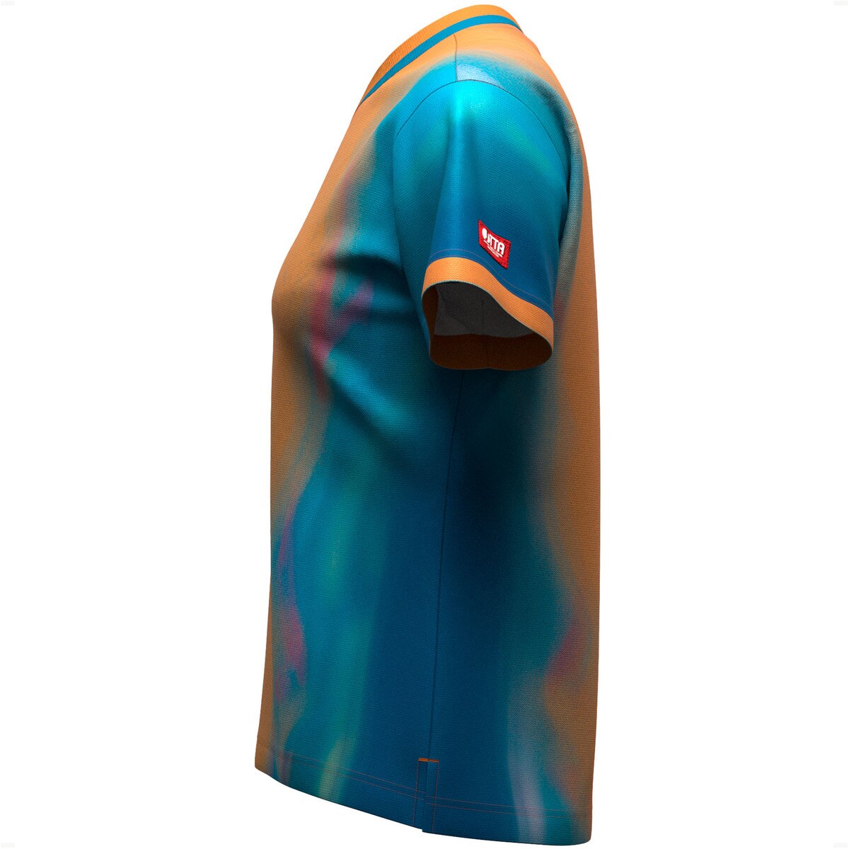 Butterfly Table Tennis - Infiria Lady Shirt - Orange - Left SIde